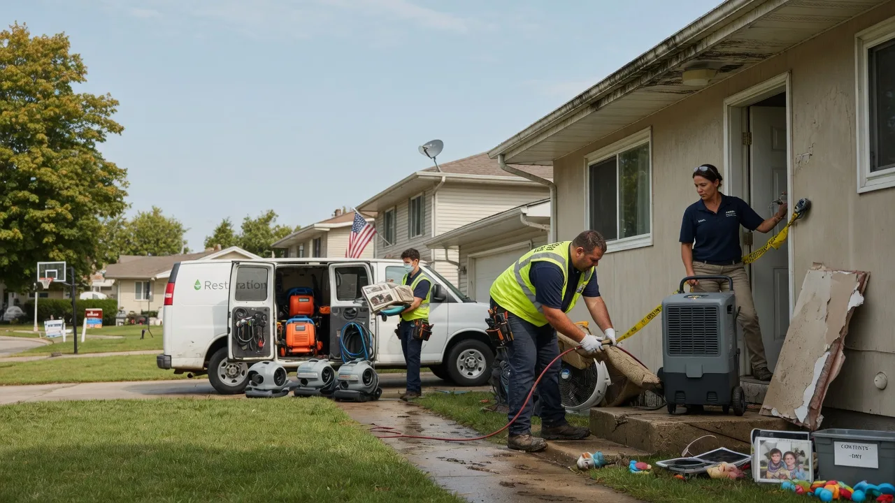 Water Damage Restoration in New Richmond, WI near me